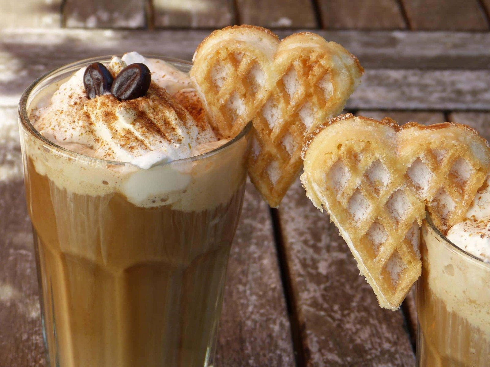 Coffee with Vanilla and Biscuits