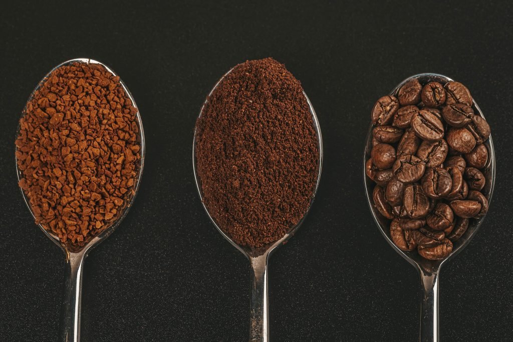 Coffee Powder and Spoon